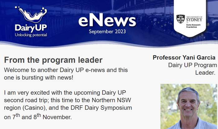 Dairy UP news