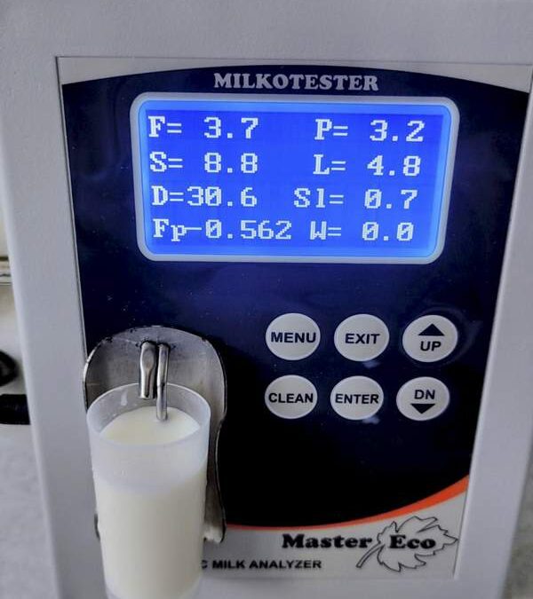 P9b Monitoring heat load in milk